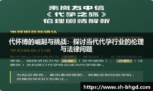 代怀博的崛起与挑战：探讨当代代孕行业的伦理与法律问题